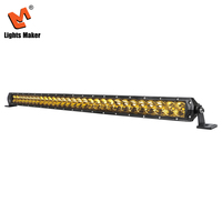 LML-H7150B Barre lumineuse LED simple rangée 31 pouces 150W, phare de travail tout-terrain 10-30V IP67 étanche, faisceau mixte pour SUV et camion