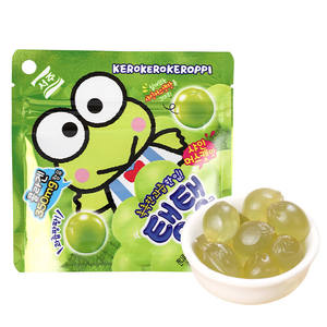 Venta al por mayor coreano Seoju Star-and-Moon Uva Sabor Gummy Candy Kuromi Big Eyed Frog <span class=keywords><strong>Fruit</strong></span> Soda Gummy - Product Image 6