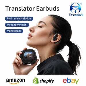 Cuffie Traduttore AI A39 all'ingrosso, 146 Lingue, Traduzione Vocale in Tempo Reale, Auricolari Wireless, Prezzo di Fabbrica, Etichetta Personalizzabile - Product Image 2