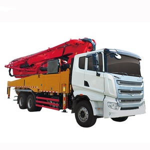 Pompe à béton diesel montée sur camion de 48,6 m, 200/137 <span class=keywords><strong>m3</strong></span>/h, robuste et durable, SYG5370THB 490C-10, <span class=keywords><strong>prix</strong></span> de vente - Product Image 1