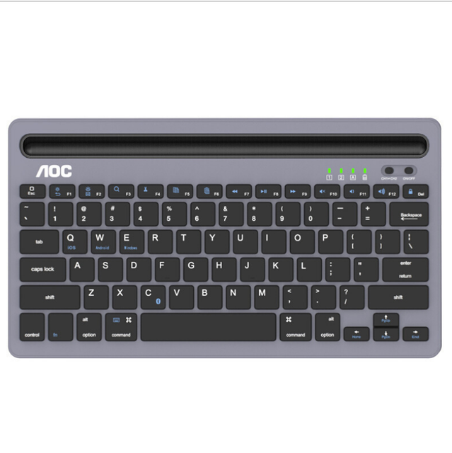 For AOC KB701 Wireless  Keyboard Mute Casual Game Office Home Portable Ultra-thin Mini Keyboard Keyboard Teclado