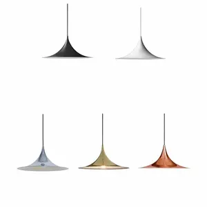 Modern Nordic Square Home Living Rom Kitchen Lights Chandeliers Hanging Simple Design Pendant Light