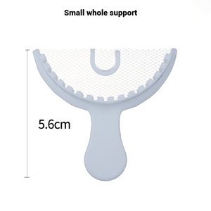 Bandeja de Impresión Dental Desechable de Plástico de Grado Médico JAPI, Moldeada por Inyección, con Malla de Nailon - Product Image 5