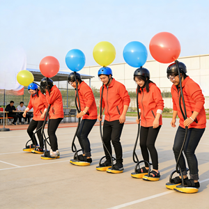 <span class=keywords><strong>Pompe</strong></span> à pied professionnelle pour concours de dégonflage de ballons géants pour enfants, activités de team building en extérieur - Product Image 2