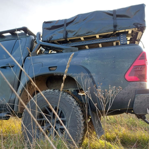 Porte-bagages universel en acier tout-terrain pour pick-up, fixation sur le <span class=keywords><strong>toit</strong></span> ou le hayon, haute capacité <span class=keywords><strong>de</strong></span> charge, pour Tundra Hilux - Product Image 5