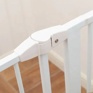 Cancello di sicurezza barricata retrattile da gioco per bambini cancello di sicurezza per cani e <span class=keywords><strong>Pet</strong></span> Zipper stile bianco porta di sicurezza per bambini - Product Image 3