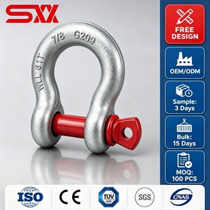 Manille de type G209 pour câble d'<span class=keywords><strong>ascenseur</strong></span>, pièces d'<span class=keywords><strong>ascenseur</strong></span>, manille robuste pour câble de levage - Product Image 1