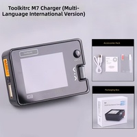 Chargeur de batterie de drone compact multifonctionnel 1-6S 200W 10A pour test de signal de modèles RC
