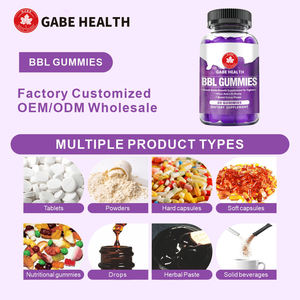 Bonbons Gommeux BBL OEM ODM pour l'Amélioration des Fesses, Complément Biologique pour le Rehaussement et le Raffermissement des Hanches, Marque Privée - Product Image 5