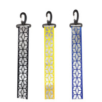 Pendentif Réfléchissant en Polyester pour Sac à Dos/Sac d'École, Accessoire de Protection Anti-Collision, Porte-clés pour Adultes et Enfants