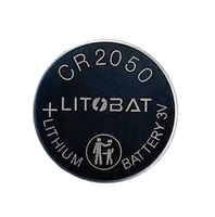 Vente en gros de piles bouton au lithium CR2450/CR2050/CR2430 1,8 V pour télécommandes et appareils électroménagers - Marque Litobat