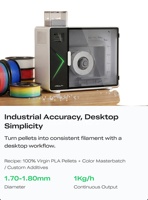 Creality Filament Maker M1 & Shredder R1, Sistem Desktop Pertama yang Mendaur Ulang & Membuat Filamen Sendiri