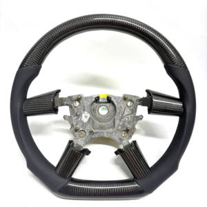 Volante Sportivo in Fibra di Carbonio e Pelle Completo per Pontiac G8 Serie G, Vendita Diretta dalla Fabbrica, Adatto per Pontiac G8 2008-9 GT <span class=keywords><strong>GTO</strong></span> - Product Image 1