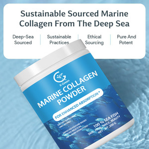 Colágeno Marino OEM en Polvo, Colágeno de Pescado de Captura Salvaje, Péptidos de Colágeno Hidrolizado, <span class=keywords><strong>Aminoácidos</strong></span> para Cabello, Piel y Uñas - Product Image 2