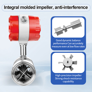 RS485 4-20mA Impuls-Turbinen-Durchflussmesser mit Display, Intelligenter Turbinen-Durchflussmesser für Wasser, Kraftstoff, Diesel, Benzin - Product Image 4