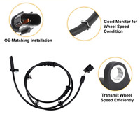 Nouveau capteur ABS de roue MR332667 pour MITSUBISHI