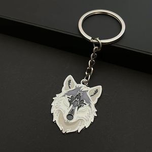 Porte-clés créatif en métal pour animaux de compagnie, petit cadeau pour les propriétaires de voitures, personnalisé, en stock, animal mignon - Product Image 3