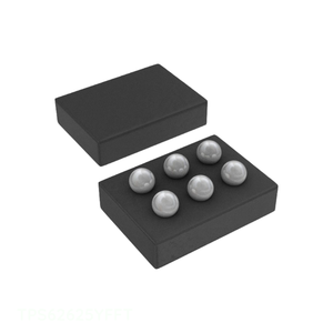 TPS62625YFFT En Stock Componentes Electrónicos de Circuito 6 UFBGA, DSBGA IC REG BUCK 1.2V 600MA 6DSBGA Gestión de Energía (PMIC) - Product Image 1