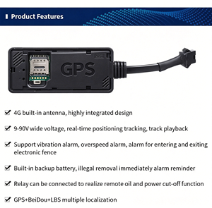 อุปกรณ์ติดตาม GPS สำหรับรถบรรทุก รถยนต์ แบบปรับแต่งได้ รองรับ 2G 4G ติดตามตำแหน่งแบบเรียลไทม์ อุปกรณ์ติดตามยานพาหนะ GPS สำหรับรถยนต์และมอเตอร์ไซค์ - Product Image 2