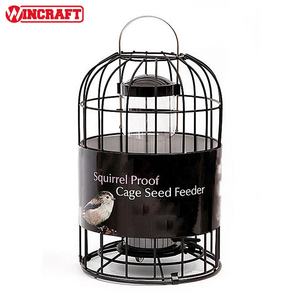 Wilde Vogel Feeder Eekhoorn Proof Kooi Buiten Ophangen Vogel Feeders Eekhoorn Resistente Zaadvoeder - Product Image 6