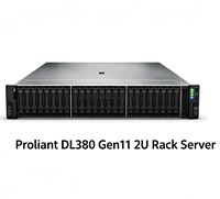 Serveur Rack 2U Proliant DL380 Gen11 Intel Xeon 6434 pour Simulation IA et GPU, 44 Go DDR5, 800 W, 8 SFF, Centre de Données Entreprise, Garantie 3 Ans