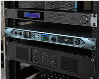 Amplificateur de puissance de classe D AOFO 6500W 2 Ohm avec DSP Dante, amplificateur à haute sortie pour équipement audio de subwoofer