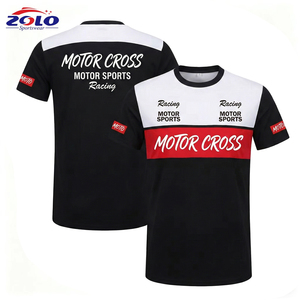Camicie con scollo tondo in maglia Mtb a manica corta personalizzate sublimate magliette <span class=keywords><strong>Polo</strong></span> da corsa per moto e Motocross - Product Image 1