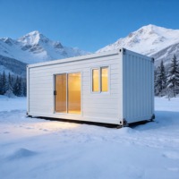 Maison préfabriquée modulaire en conteneurs, trois étages superposés, en acier galvanisé, pour les camps de chantier et les logements de travailleurs