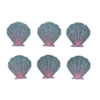 Couvre-mamelons jetables Flash Pasties pour femmes coquille autocollant sous-vêtements accessoires pour les fêtes