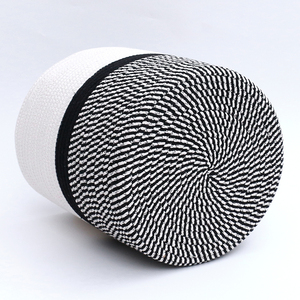 Amazon Offre Spéciale Coton Corde Panier Tissé Pour Couverture Décorative <span class=keywords><strong>Grand</strong></span> <span class=keywords><strong>Jouets</strong></span> Panier De <span class=keywords><strong>Rangement</strong></span> - Product Image 5