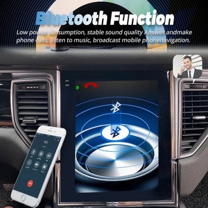8G+128GB Portable 2din Car <b>GPS</b> <b>Navigation</b> Macan 2011-2017 Dashboard Vertical Screen Android 15 Auto Radio Head Unit DSP CarPlay - Product Image 4