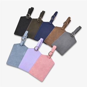 Sacs en cuir en forme d'étiquettes sangle Anime nom personnalisé Kawaii valise de <span class=keywords><strong>mariage</strong></span> personnalisée golf personnalisable avec étiquettes en cuir vierges - Product Image 4