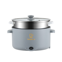 Cuisinière électrique multifonctionnelle pour la maison, cuiseur à riz électrique, marmite électrique, revêtement antiadhésif, multicuiseur