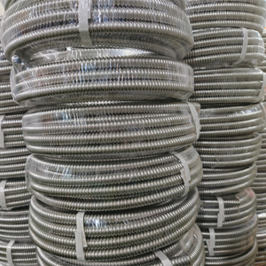 Tubo Flessibile Solare Corrugato in Acciaio <span class=keywords><strong>Inox</strong></span> 304 per Gas, Resistente, Saldato ERW JIS TIG, con Rivestimento Metallico e Piegatura - Product Image 1