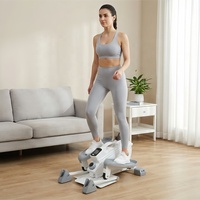 Alat Stepper Elips Portabel di Bawah Meja untuk Latihan Kaki/Tungkai, Cocok untuk Penggunaan di Rumah atau Kantor