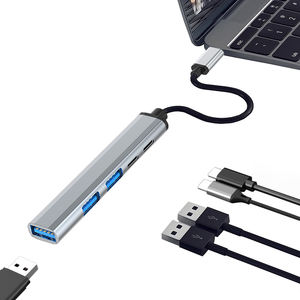 Fuente de fábrica al por mayor Tipo-c a Usb Hub PD Expansor de datos de carga rápida Usb3.0 Extensor de computadora cinco en uno <span class=keywords><strong>Usbhub</strong></span> - Product Image 5