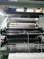 Machine d'impression flexographique CI 4/6 couleurs 1600 mm pour sacs non tissés, sacs en papier et sacs en films épais à tambour central