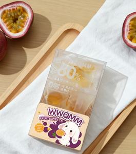 Bonbons gélifiés personnalisés saveur mangue en gros, plus de 50 % de jus, appréciés des enfants, collations quotidiennes, bonbons sucrés - Product Image 3