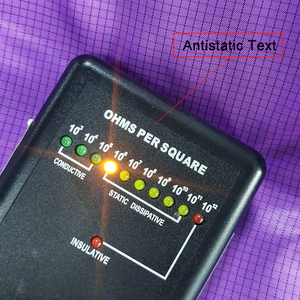 ALLESD uzun kollu yuvarlak boyun 5mm şerit güvenlik çalışma <span class=keywords><strong>ESD</strong></span> Anti statik temiz oda kat - Product Image 3