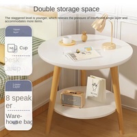 Petite Table Salon Petite Table Basse Mini Chambre Minimaliste Chevet Balcon Petite Table Ronde Simple Ins Vent Sable Cheveux