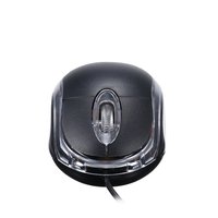 Souris filaire USB personnalisée pas cher mini souris optique 3D filaire souris d'ordinateur ergonomique pour PC privé ordinateur portable