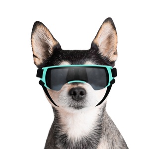 Lunettes de soleil pour <span class=keywords><strong>chien</strong></span> Lunettes pour animaux de compagnie <span class=keywords><strong>avec</strong></span> sangle réglable Protection UV Lunettes pour <span class=keywords><strong>chien</strong></span> Lunettes coupe-vent/anti-poussière pour <span class=keywords><strong>chien</strong></span> - Product Image 5