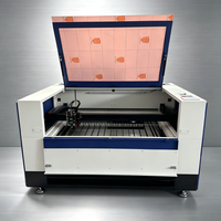 Machine laser CNC LCVTX1390 à double source lumineuse avec refroidisseur intégré pour le traitement des tôles métalliques et des matériaux publicitaires non métalliques