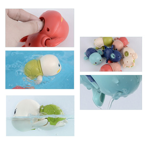 Infant Clockwork Bathtub <strong>Toy</strong> Bathroom <strong>Wind</strong> <strong>up</strong> Cute Carton Tortoise Baby Shower <strong>Bath</strong> <strong>Toys</strong> - Product Image 5