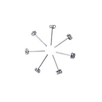 Rivets à pincer en aluminium blanc/noir, type pelable, diamètre de la tête 3 mm, plage de serrage 2200-2500, extrémité ouverte/fermée