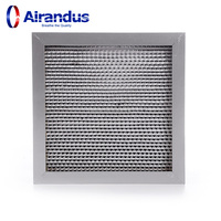 NOUVEAUX Filtres à air de ventilation HEPA à haute efficacité et économie d'énergie en acier inoxydable HVACR pour immeubles de bureaux