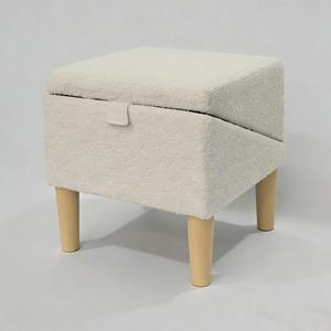 Rampe pliable 2 en 1 <span class=keywords><strong>pour</strong></span> lit, escalier <span class=keywords><strong>pour</strong></span> animaux de compagnie avec ottoman de rangement, pieds en PP antidérapants, rampe <span class=keywords><strong>pour</strong></span> petits chiens, chiens âgés, chats - Product Image 2