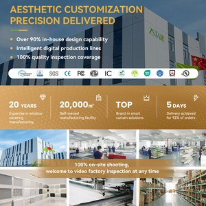 <span class=keywords><strong>Moteur</strong></span> tubulaire ZSTARR pour stores enrouleurs 25mm 38mm compatible maison intelligente, ouverture 1%, stores motorisés en tissu pour fenêtre - Product Image 4