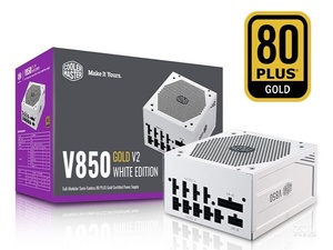 Cooler <b>Computer</b> Power Desktop MWE650W 750W 850W Gold Medal Full Module MWE850W White Gold Medal Full Module V850 Gold V2 850 - Product Image 2