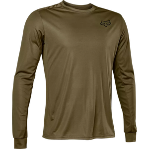 Maillot de Ciclismo Fox Ranger de Manga Larga Verde Oliva Talla XL - Product Image 1